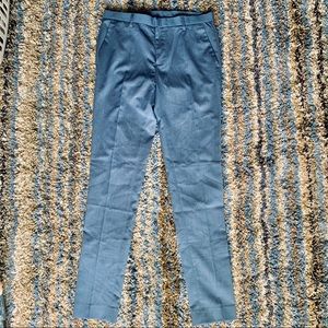 Men’s skinny fit blue dress pants by ASOS